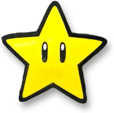STAR PIN STAR ENAMEL PIN YELLOW STAR ENAMEL PIN STAR FACE ENAMEL PIN GAMING PIN LUCKY STAR PIN in Saudi Arabia
