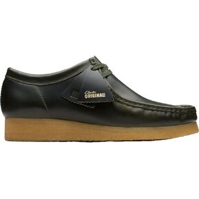 أحذية كلاركس أوريجينالز Wallabee باللون الأخضر الغابة 9.5 in Kuwait