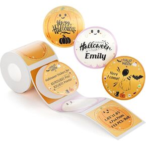 ملصقات NIIMBOT Halloween لصانع الملصقات B1 B21 B3S K3، ملصقات طابعة 1.57 بوصة × 2.36 بوصة (40 × 60 مم)، ملصقات لاصقة للخدعة أو الحلوى in Kuwait