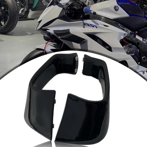 Fairings Fairings للدراجات النارية Yamaha YZF-R1 (2015-2023) R6 (2017-2023) - جناح سبويلر لأجنحة Yamaha، بلاستيك ABS متين سهل التركيب لأجنحة Yamaha R1/R6 (ألياف الكربون السوداء) in Kuwait