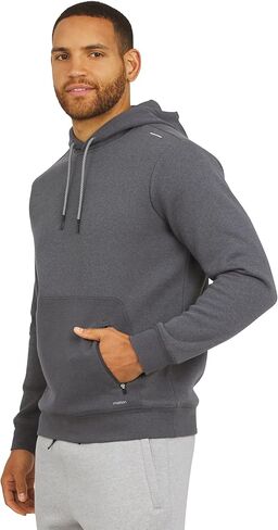Motion Men's Regular Fit Active Performance Heavyweight Fleece Hooded Sweatshirt in Kuwait