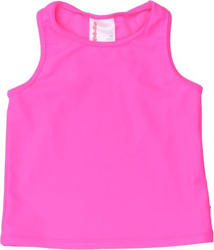 RuffleButts Girls UPF50+ Sun Protected Athletic Active Stretch Tank Top in Saudi Arabia