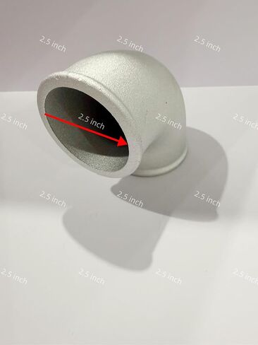 2.5 "2.5 بوصة 90 درجة الألومنيوم المصبوب الكوع توربو الأنابيب المبرد الأنابيب 2-1/2 بوصة ID (2.5 بوصة) in Kuwait