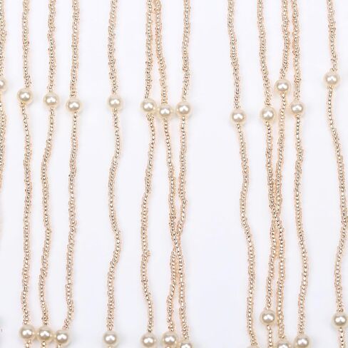 Pearl Bead Women Headwear Headpiece Egyptian Cleopatra Flapper Cap Hat Tassel Hair Jewelry Wedding Bridal Accessories in Saudi Arabia