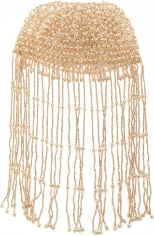 لؤلؤة حبة النساء أغطية الرأس خوذة كليوباترا المصرية قبعة الزعنفة قبعة شرابة الشعر مجوهرات الزفاف اكسسوارات الزفاف in Kuwait