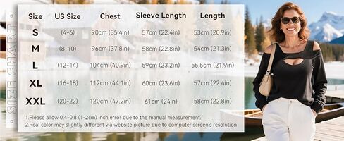Womens Cold Shoulder Tops V Neck Long Sleeve T-Shirts Off Shoulder Tunic Top Basic Tees Casual Blouse in Saudi Arabia
