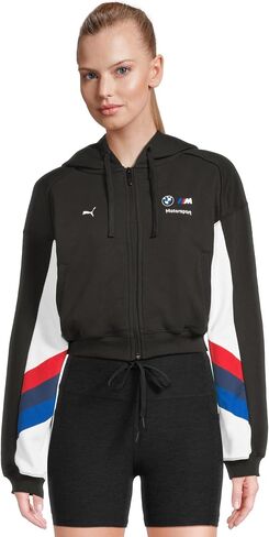 سترة رياضية BMW M Motorsport للنساء من PUMA، باللون الأسود in Saudi Arabia