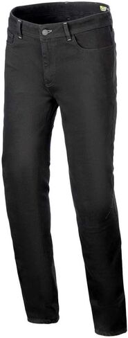 Alpinestars Cult-8 Stretch Denim Men's Street Motorcycle Pants - Black Rinse / 34 in Saudi Arabia