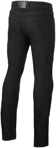 Alpinestars Cult-8 Stretch Denim Men's Street Motorcycle Pants - Black Rinse / 34 in Saudi Arabia