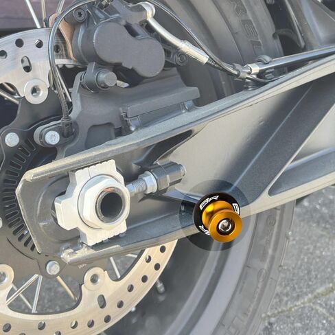 بكرات دراجة نارية M8 Swingarm بكرات منزلق للنينجا ZX-6R 636 2013-2025 بكرات الدراجات النارية حامل بادوك بكرات حامل بادوك بكرات m8 (انظر التفاصيل أدناه) ملحقات (ذهبي) in Kuwait