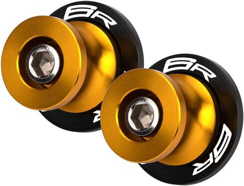بكرات دراجة نارية M8 Swingarm بكرات منزلق للنينجا ZX-6R 636 2013-2025 بكرات الدراجات النارية حامل بادوك بكرات حامل بادوك بكرات m8 (انظر التفاصيل أدناه) ملحقات (ذهبي) in Kuwait