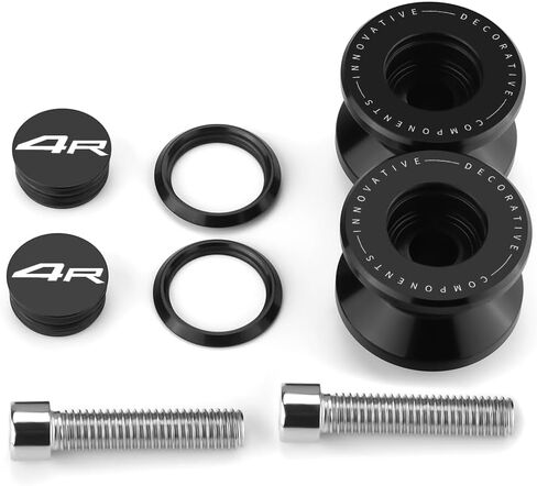 دراجة نارية 8 مللي متر بكرات Swingarm تناسب ZX4R -2024 2025 حامل الإطار الخلفي طوال العام 2024 ZX4R Swingarm بكرات الإطار المتزلجون ملحق 2024 ملحقات ZX4R 2025 ملحقات ZX4R 2024 BK in Kuwait