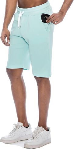 True Rock Men's William Fleece Cell Phone Pocket Shorts in Kuwait