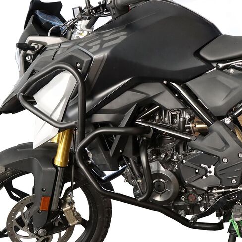 قضبان حماية للمحرك من CHIFUN للطرق السريعة العلوية والسفلية متوافقة مع BMW G310GS G 310GS 2022 2023 قضبان حماية إطار الدراجة النارية من الفولاذ الأسود in Saudi Arabia