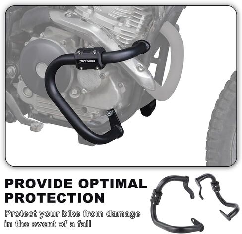 Xitomer Motorcycle Engine Guard Compatible with XT250 2025, XT250 / XT250X 2008-2011 Crash Bar Fit for Steel Protector Bumper Guards in Saudi Arabia