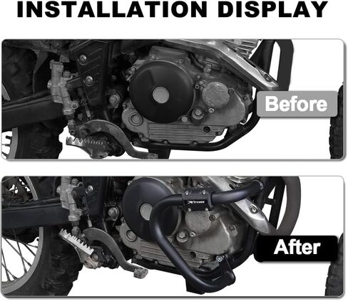 Xitomer Motorcycle Engine Guard Compatible with XT250 2025, XT250 / XT250X 2008-2011 Crash Bar Fit for Steel Protector Bumper Guards in Saudi Arabia