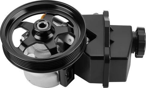 Power Steering Pump with Pulley and Reservoir Fits for Chevrolet Impala 2006-2011, Monte Carlo 2006 2007 3.5L 3.9L Replaces 88964571, 63139N, 15267585, 20-69989 Power Steering Asist Pump in Saudi Arabia