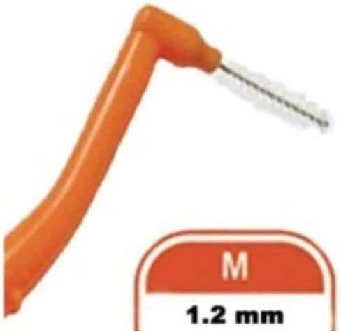 Interdental Brush Angle, Angled Dental Brush for Teeth Cleaning-Excellent Access Between Teeth Size -0.4 mm in Saudi Arabia