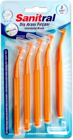 Interdental Brush Angle, Angled Dental Brush for Teeth Cleaning-Excellent Access Between Teeth Size -0.4 mm in Saudi Arabia