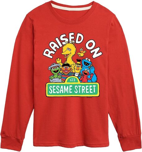 Sesame Street - Raised On Street-Toddler and Youth Long Sleeve T-Shirt in Saudi Arabia