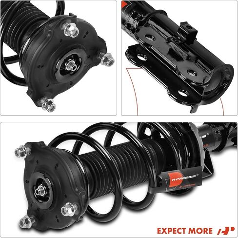A-Premium Front Pair (2) Complete Strut & Coil Spring Assembly Compatible with Hyundai Elantra GT 2018 2019 2020, Driver and Passenger Side, Replace# 18920696 in Saudi Arabia