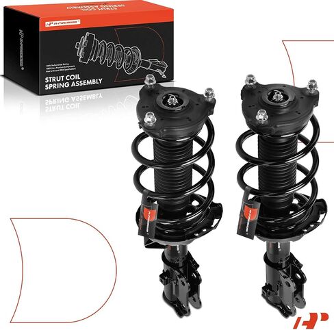 A-Premium Front Pair (2) Complete Strut & Coil Spring Assembly Compatible with Hyundai Elantra GT 2018 2019 2020, Driver and Passenger Side, Replace# 18920696 in Saudi Arabia
