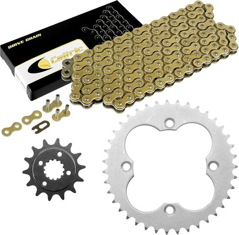 Caltric Drive Chain & Sprocket Kit Compatible with Honda Trx400Ex Trx400X Sportrax 400 2005-2014 in Saudi Arabia