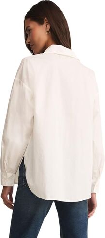 Z SUPPLY Women's Elevated Poplin Shirt in Saudi Arabia