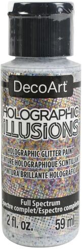 Deco Art HOLOGRAPHIC ILLUSION MULTICOLRS, us:one size, Full Spectrum -Multi in Saudi Arabia