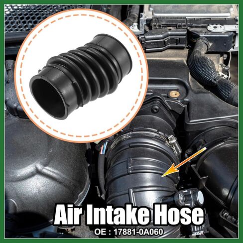 Motoforti Engine Air Intake Hose Pipe Tube Fit for Toyota Avalon - Pack of 1 Black Long-lasting in Saudi Arabia