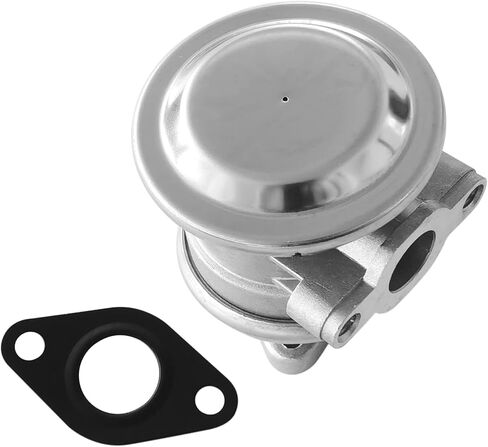 Left Side Secondary Air Injection Check Valve W/Gasket Compatible with 1997-2007 Audi A4 A6 A8 S6 Volkswagen Passat Phaeton Touareg Replace for 078131101AC 078131101AG 078131101F 078131101N 911-983 in Saudi Arabia