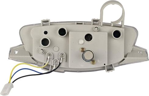 RedCap Speedometer Gas Instrument Cluster Gauge Assembly Specifically Designed for GY6 Jonway 50cc YY50QT-6 Scooter Moped, Fit in Chinese Made Scooter Mopeds - Easy Installation with 3-Wire Plug in Saudi Arabia