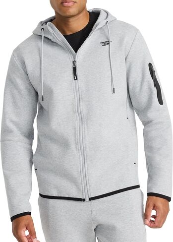 Reebok Mens Quantum Set, Standard Fit, Heavyweight Stretch Cotton-poly Fabric in Saudi Arabia