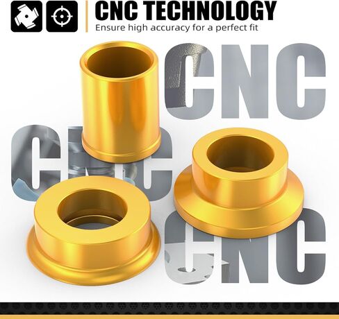 مجموعة فواصل العجلات الأمامية والخلفية من NICECNC متوافقة مع سوزوكي DRZ400/E/S/SM 2000-2024، 54731-36E10/64751-28E20، أسود in Saudi Arabia