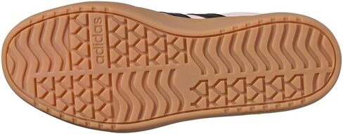 adidas Women's VL Court Bold Sneaker, Wonder Quartz/Black/Wonder Beige, 10 in Saudi Arabia