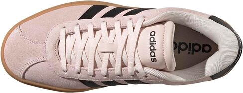 adidas Women's VL Court Bold Sneaker, Wonder Quartz/Black/Wonder Beige, 6 in Saudi Arabia
