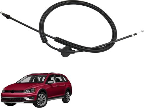 GXARTS 1 قطعة غطاء المحرك الخلفي مزلاج الإصدار كابل 5G0823535B متوافق مع VW Golf MK7/8 Passat 2015-2021 in Saudi Arabia