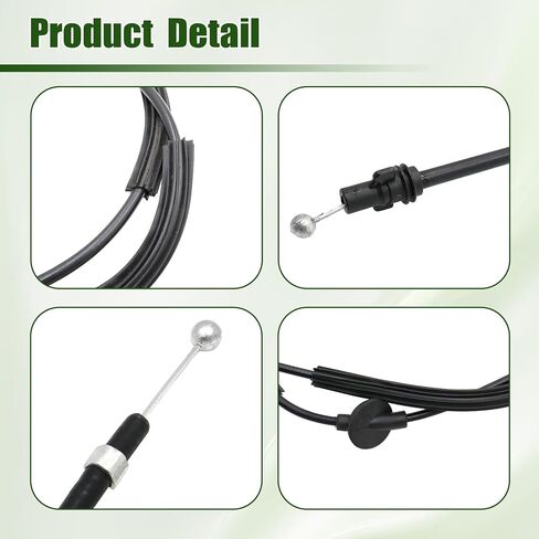 GXARTS 1 قطعة غطاء المحرك الخلفي مزلاج الإصدار كابل 5G0823535B متوافق مع VW Golf MK7/8 Passat 2015-2021 in Saudi Arabia