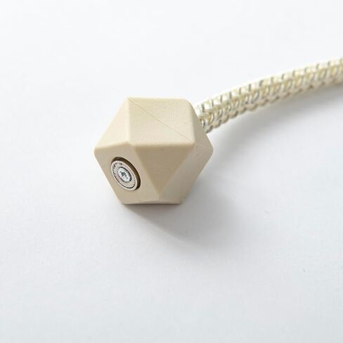 أربطة ستائر مغناطيسية - حوامل حبال مصنوعة يدويًا مع مغناطيس قوي، حاملات ستائر بحبل ملتوي مزخرف لستائر النوافذ (وردي، 2) in Kuwait