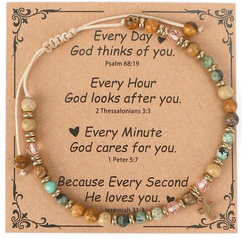 Cross Bracelet for Women Christian Gifts Jesus Bracelets Christian Bracelets Baptism Favors Catholic Gifts in Saudi Arabia