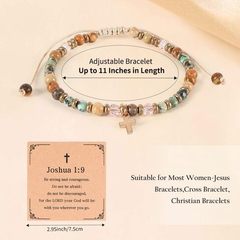 Cross Bracelet for Women Christian Gifts Jesus Bracelets Christian Bracelets Baptism Favors Catholic Gifts in Saudi Arabia