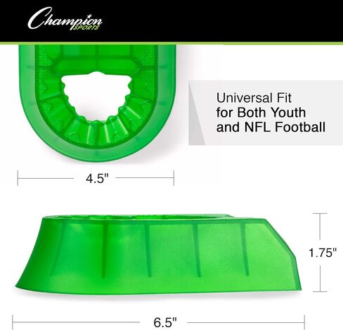 Champion Sports Hevy Duty Football Kickoff Kicking Tee - High Visibility Orange - 1" in Kuwait