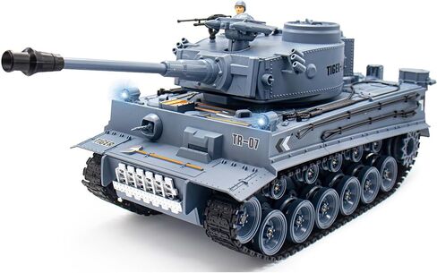 US-M1A2 RC Tank 1/18 Remote Control Tank That Shoots BBS, RC Tanks 23 Channel Full Function with Rotating Turret Lights, Sound, Smoke, RC Military Vehicles Toys for Kids & Adults in Saudi Arabia