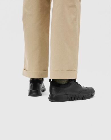 ECCO Men's Gruuv Studio Wingtip Gore-tex Waterproof Sneaker in Saudi Arabia