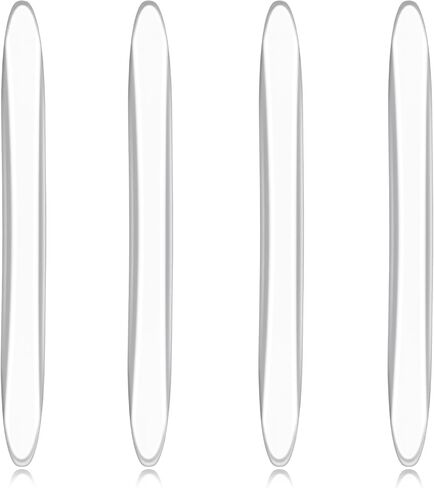 4Pcs Silicone Car Door Edge Guards, Anti-Collision Bumper Guard Protector Clear Strips Protector Universal Car Door Protectors Trim Molding for Sedans SUV Bumper Rearview Mirror (Transparent) in Kuwait