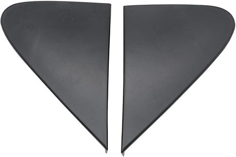 XQSMWF قطعتان من غطاء مرآة الرؤية الجانبية L&R غطاء حافة الزاوية متوافق مع Toyota Corolla 2008-2013 60118-12010 60117-12010 TT270L TT270R in Saudi Arabia