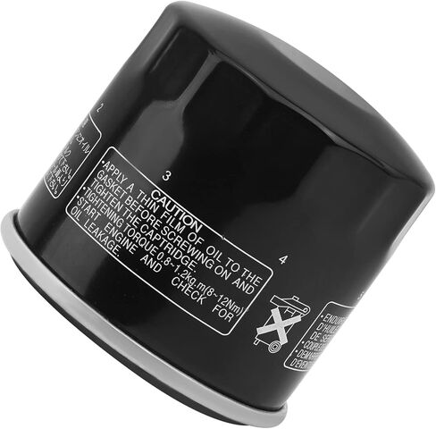 AHL Motorcycle Oil Filter 16510-61A30 Compatible with Suzuki 4 stroke DF 70 80 90 100 115 140 HP Outboard Engine, replace 16510-61A32, 16510-61A31 and Sierra 18-7896 in Saudi Arabia