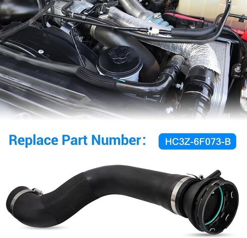 Turbo Intercooler Outlet Tube Fit for 2017-2019 Ford F-250 F-350 Super Duty 6.7L Powerstroke Replace # HC3Z-6F073-B HC3Z-6F073-A in Saudi Arabia