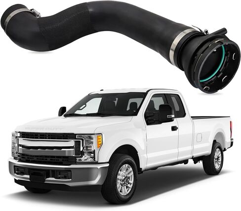 Turbo Intercooler Outlet Tube Fit for 2017-2019 Ford F-250 F-350 Super Duty 6.7L Powerstroke Replace # HC3Z-6F073-B HC3Z-6F073-A in Saudi Arabia