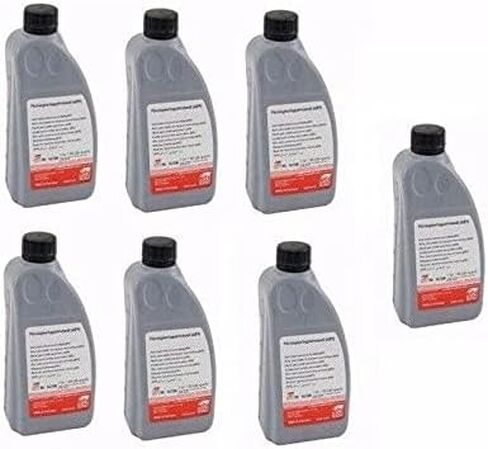 مجموعة من 7 سائل ناقل حركة أوتوماتيكي سعة 1 لتر يعادل Esso LT71141 وATF1 in Saudi Arabia